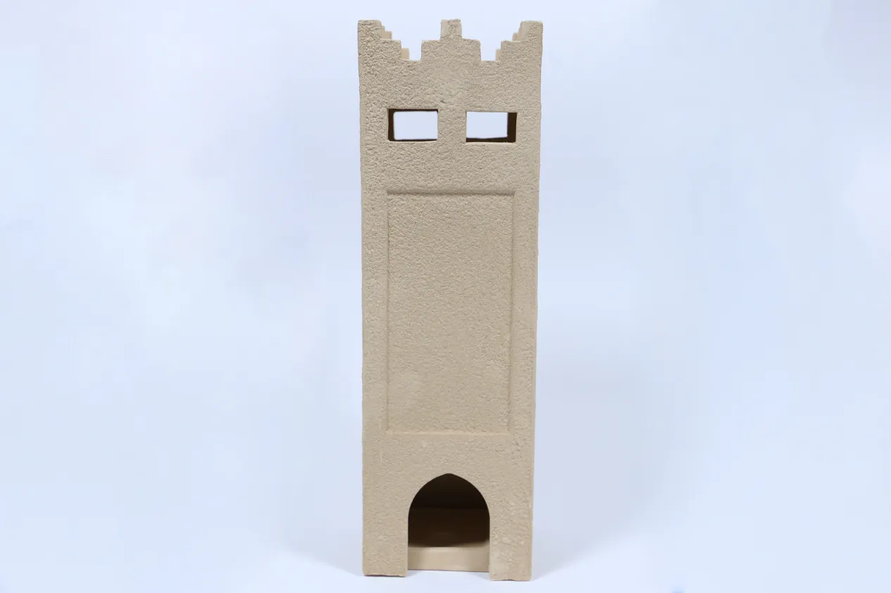 عودسوز سفالی؛ با الهام از برج موزۀ تاروپود یزد - تصویر 3