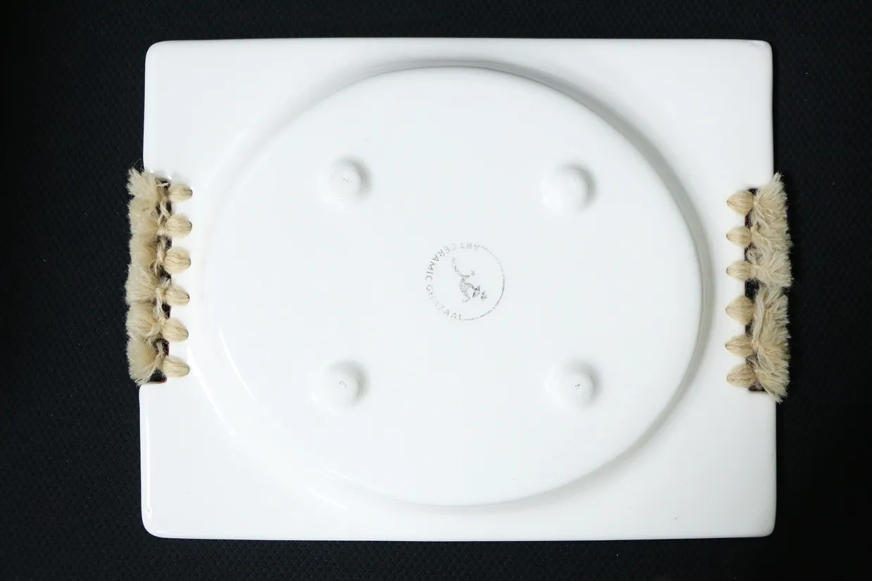 بشقاب طرح دار زیبا - تصویر 3